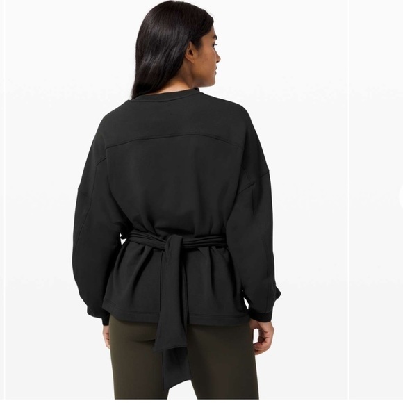 Lululemon Bounce to bliss sweatshirt in black - Picture 2 of 12